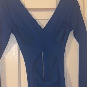 bebe Dresses - Sexy blue midi bebe Dresses - Sexy blue midi